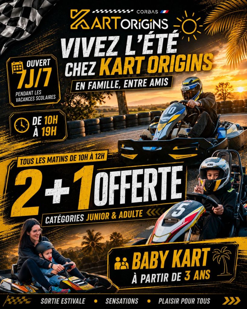 Kart Origins | Votre karting sur la région de Lyon