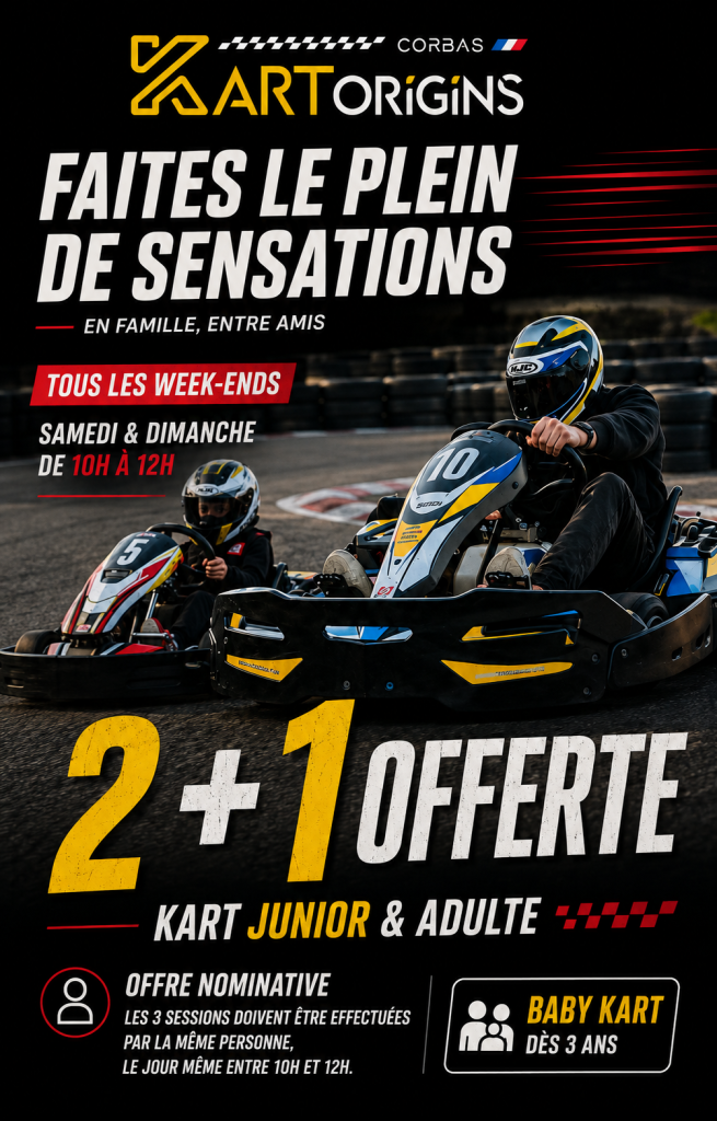 Kart Origins | Votre karting sur la région de Lyon